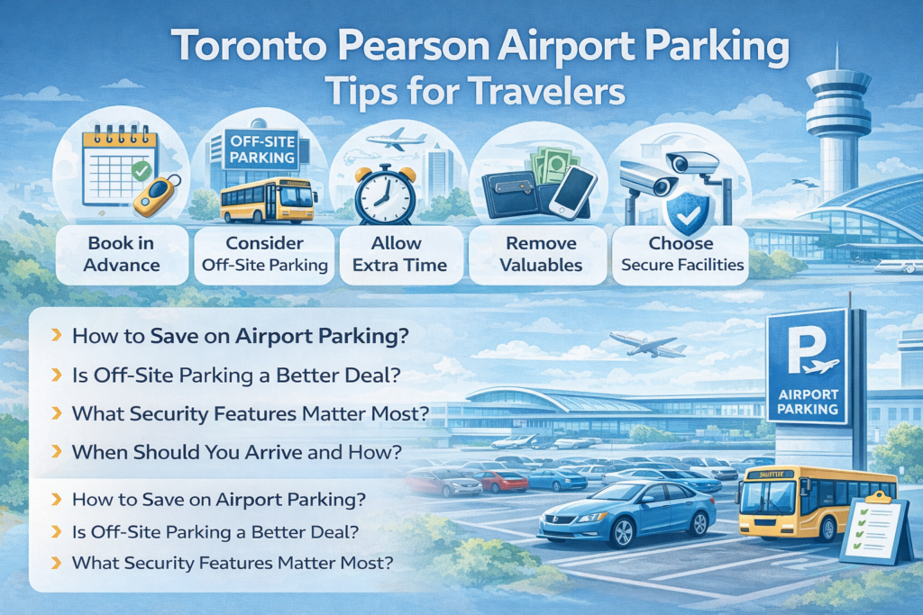 Toronto Pearson Airport Parking Tips