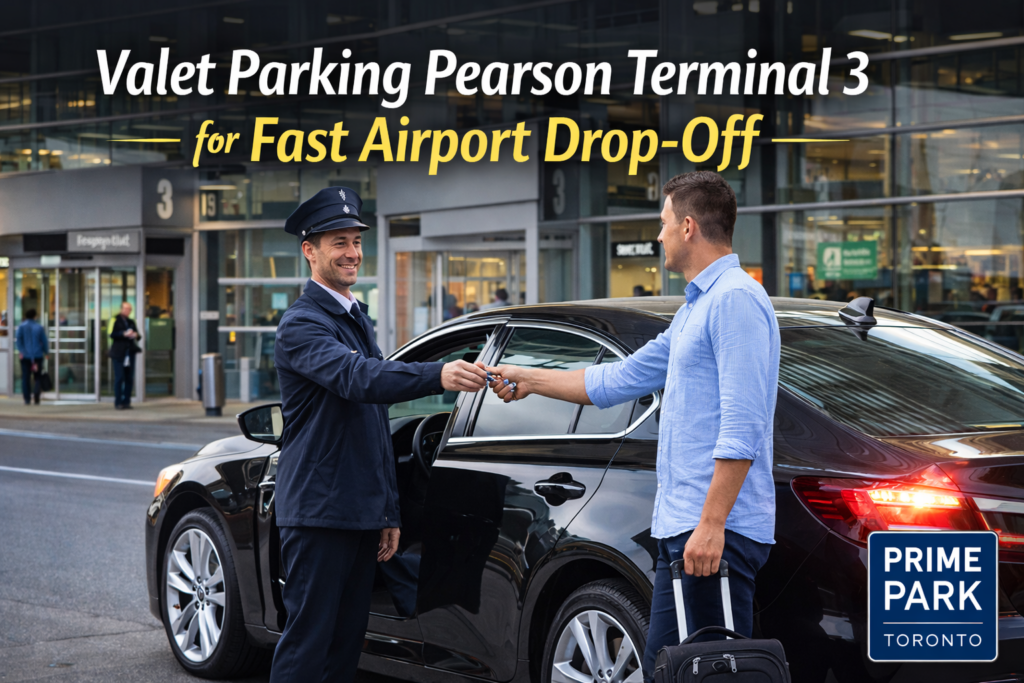 Valet Parking Pearson Terminal 3