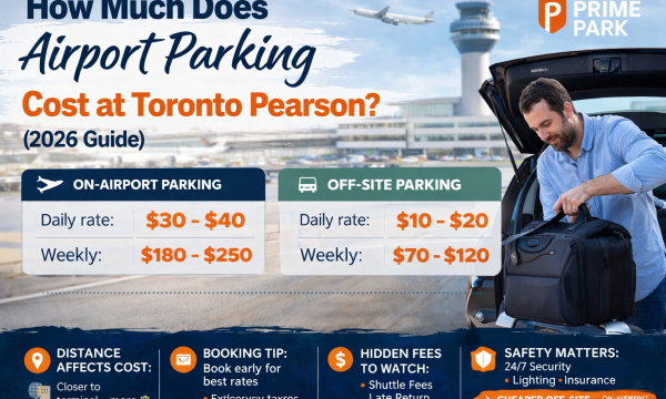 How Much How Much Does Airport Parking Cost at Toronto Pearson? (2026 Guide)Does Airport Parking Cost at Toronto Pearson